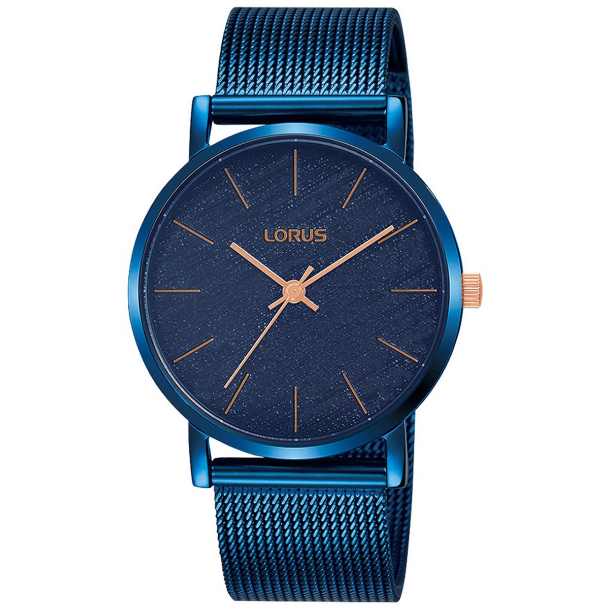 Lorus deals blue watch