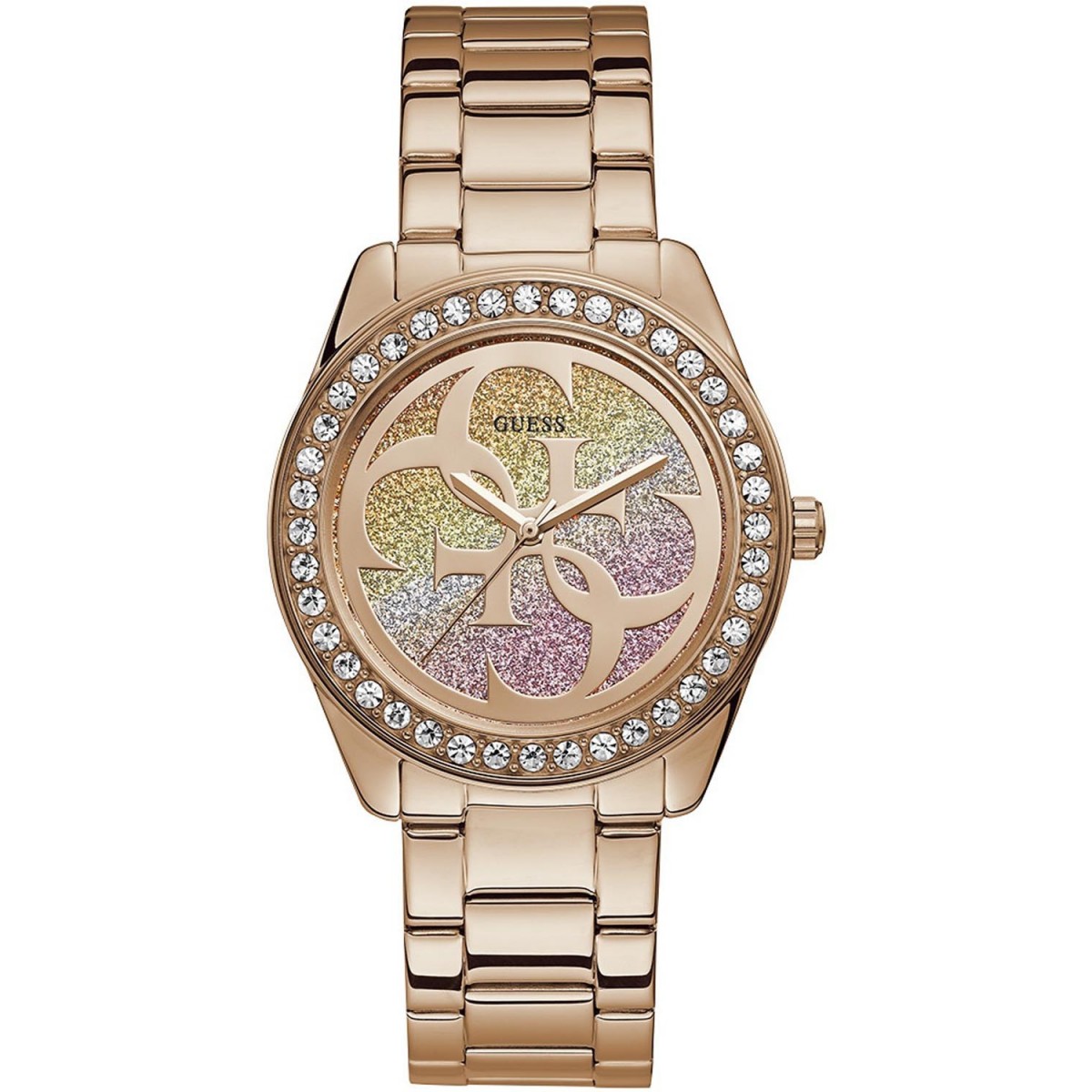 Guess ladies smart clearance watch