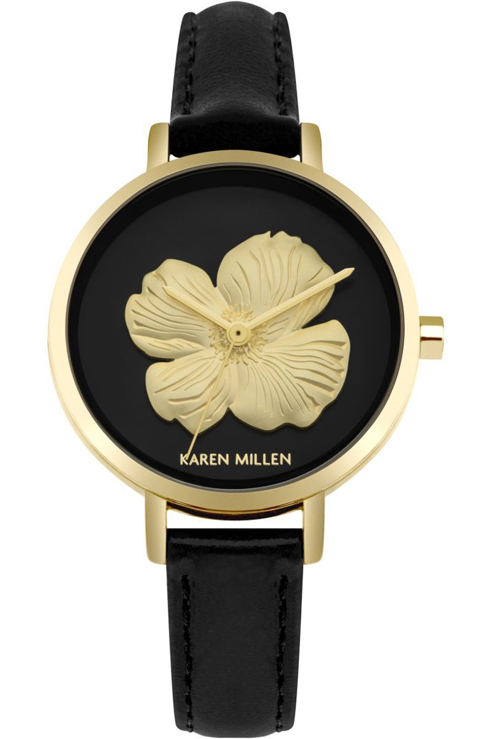 Karen millen rose online gold watch