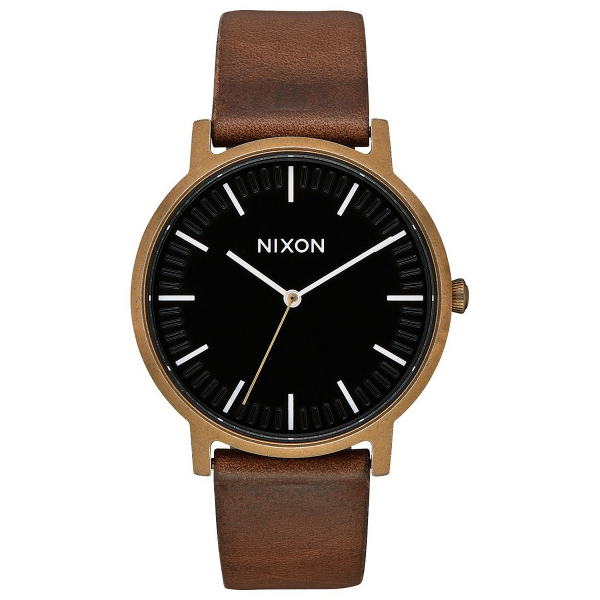 Nixon Men s Watch Nixon Porter Bronze Men s Large Dial Watch with