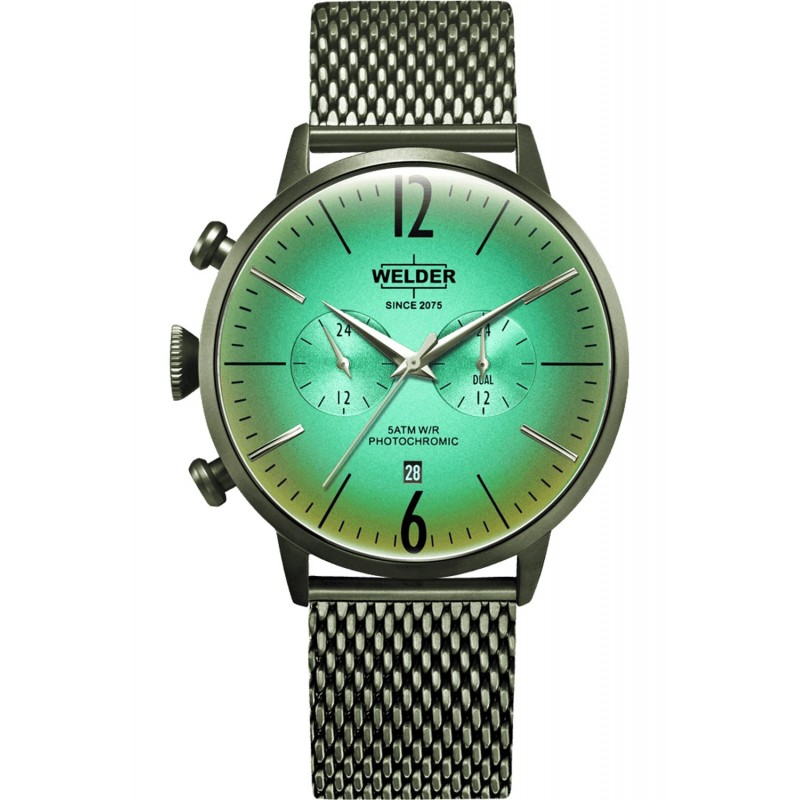 Welder Moody Unisex Blue Mesh Strap Watch | Virgin Atlantic Duty Free  Shopping