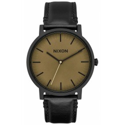 Nixon porter leather black best sale