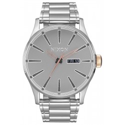 Nixon Men s Watch Nixon Quartz Movement Stainless Steel Watch with all Silver Colour and Silver Dial Base 134004 A356SW2446 Comprar Watch Nixon Quartz Movement Stainless Steel Watch with all Silver Co...