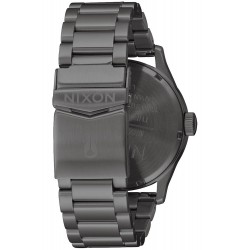 Nixon Men s Watch Nixon The Sentry Stainless Steel Round Case Analog Watch with Gunmetal Bracelet Strap and Slate Grey Dial 133117 A3562947 Comprar Watch Nixon The Sentry Stainless Steel Round Case