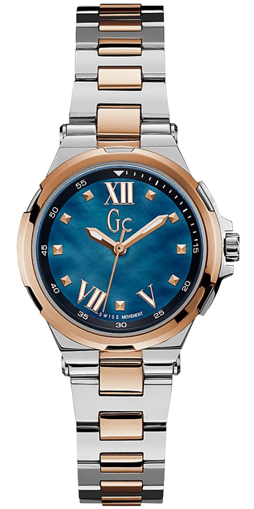 Gc Couture Square Mid Size Leather - Y85003L1MF | GUESS Watches US