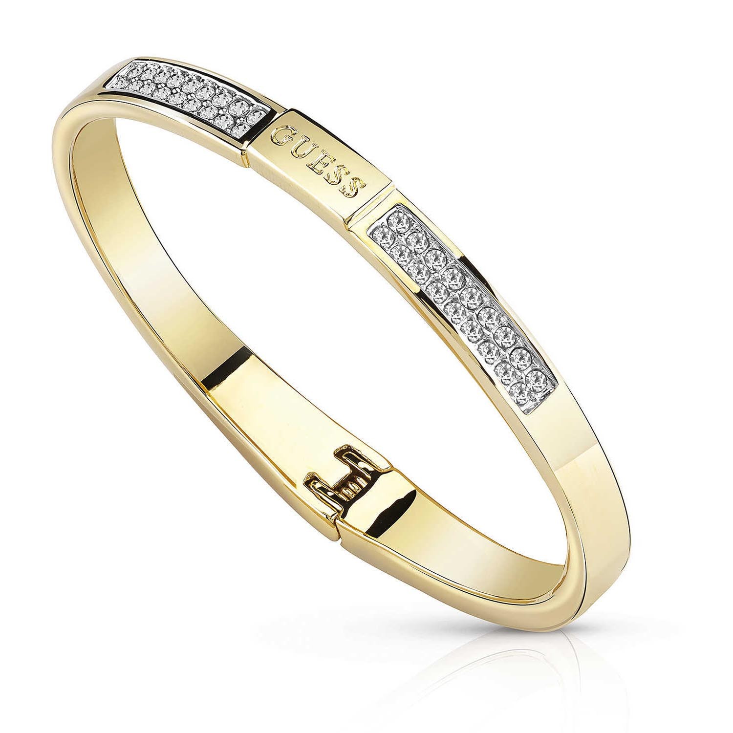 Guess gold sale bangle