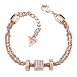 Guess Women s Bracelets Guess G Colours Women s Rose Gold Bracelet with Guess Logo Ring and Swarovski Barrel Pendant 130264 UBB84089 S Comprar Bracelets Guess G Colours Women s Rose Gold Bracelet with...