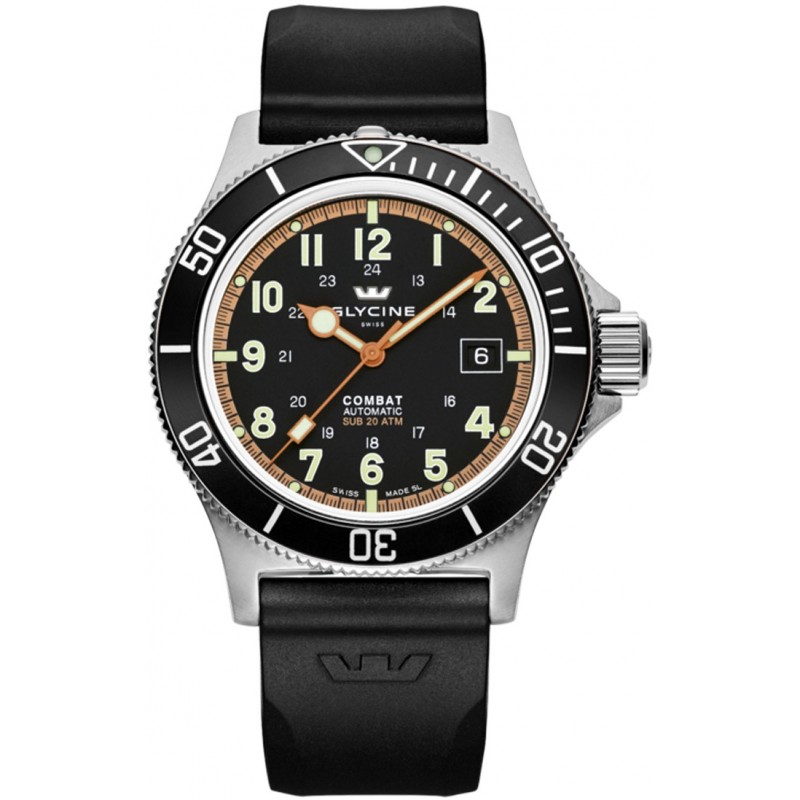 Glycine Men s Watch GLYCINE COMBAT SUB 3908.19AT N D9 Comprar