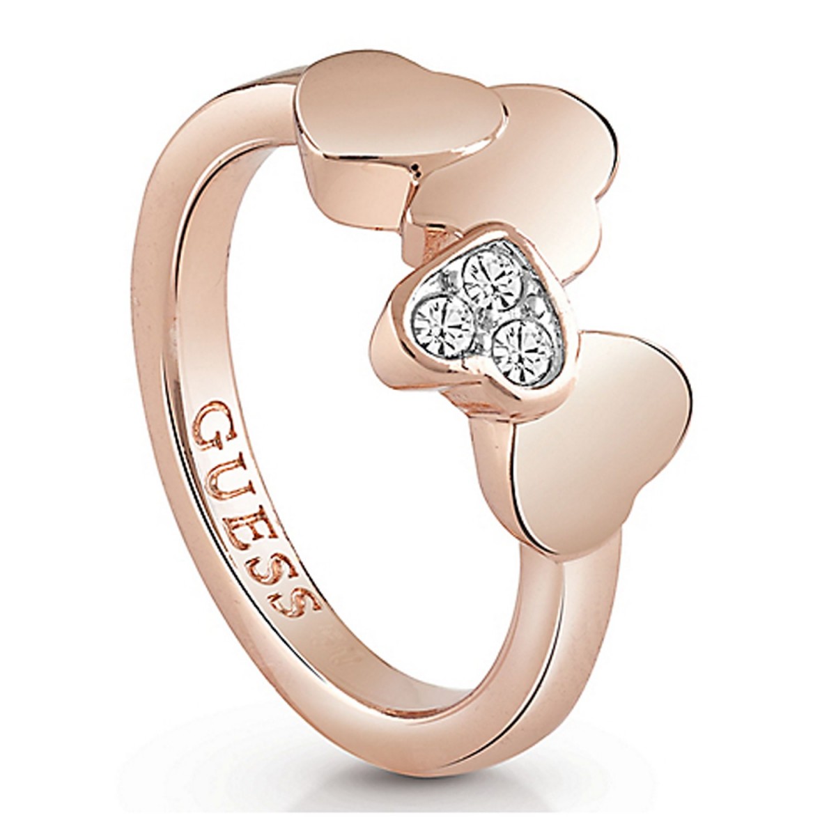 Guess ring rose gold hotsell