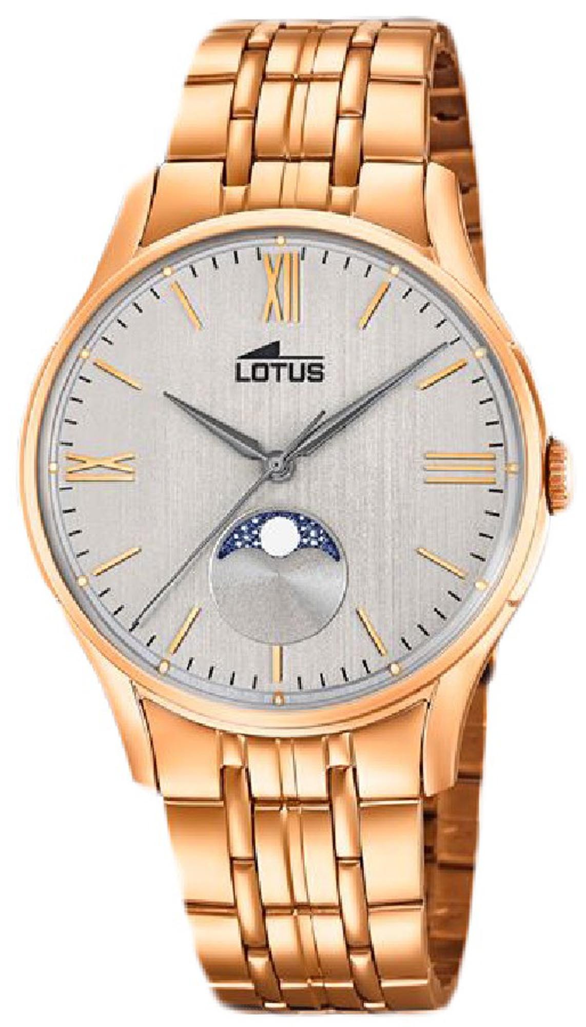 Lotus Men's Watch Lotus 18426/1 Watch with Round Case Analog Display Dial  and Golden Strap 150802 18426/1 Comprar Watch Lotus 18426/1 Watch with  Round Case Analog Display Dial and Golden Strap