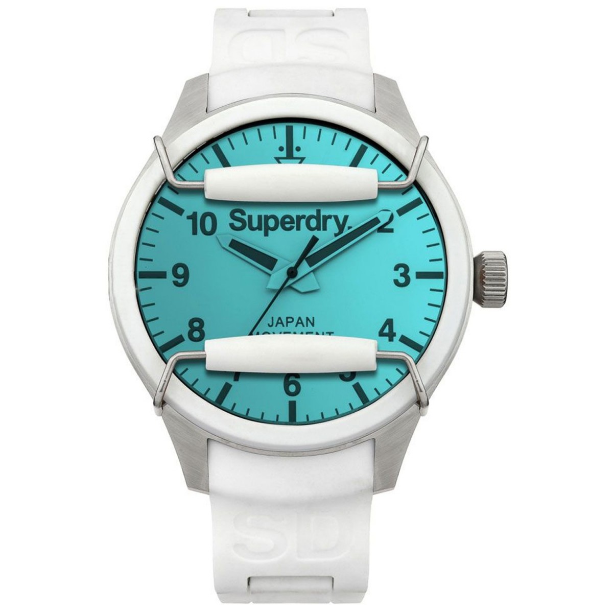 Men s Watch Superdry Scuba Silver White Blue Men s Analog Watch with Silicone Strap 126764 SYG125W Comprar Watch Superdry Scuba Silver White Blue Men s Analog Watch with Silicone Strap 126764 Barato