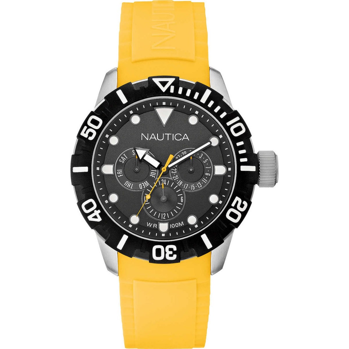 Nautica top yellow watch