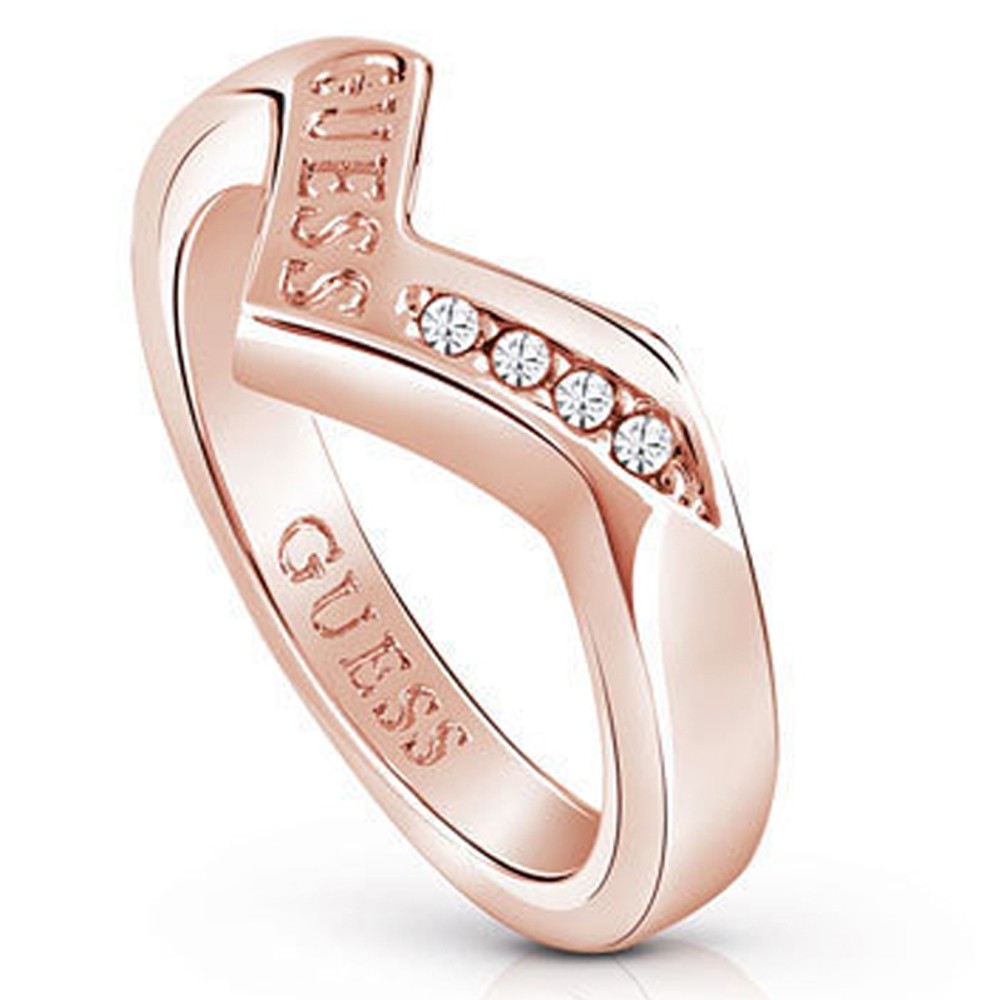 Guess ring rose on sale gold