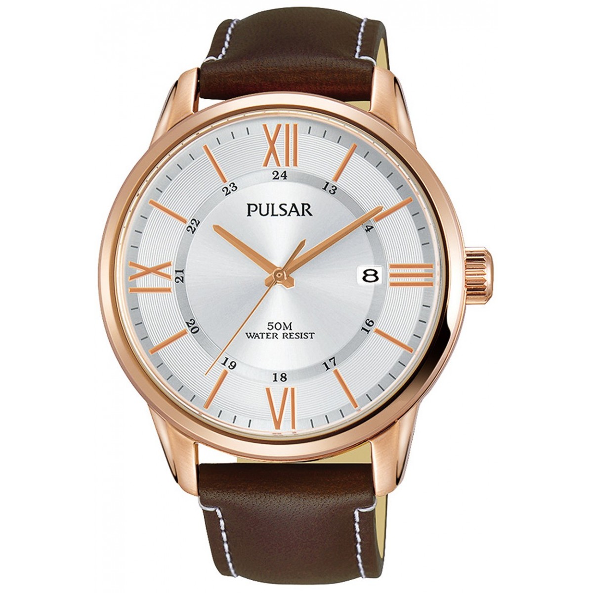 Pulsar rose clearance gold mens watch