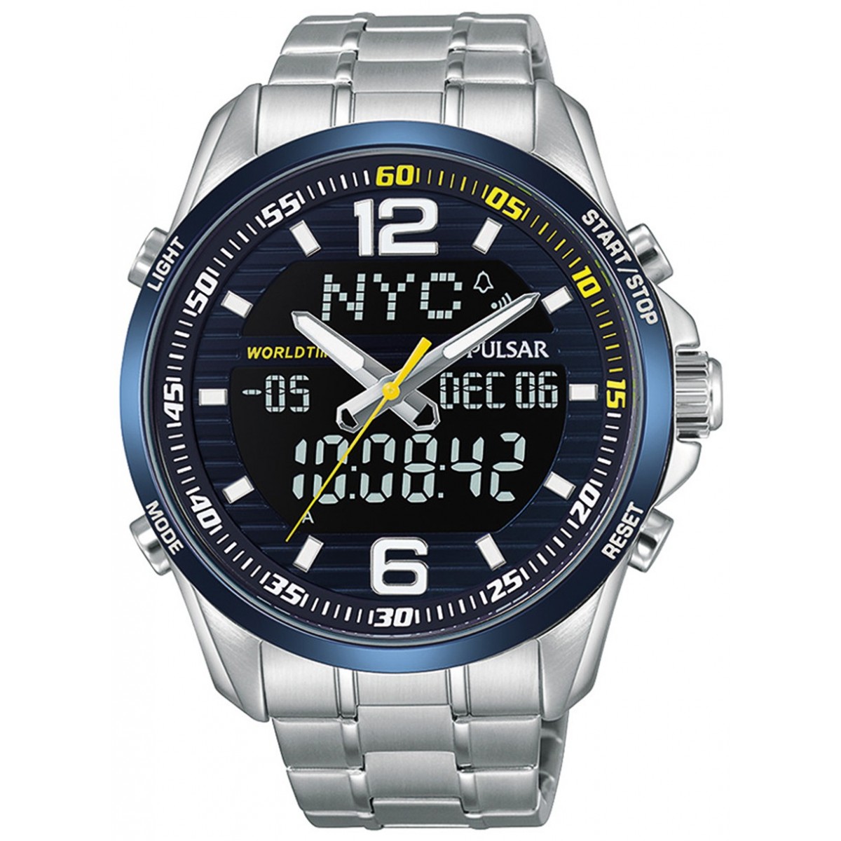 Reloj pulsar digital online hombre