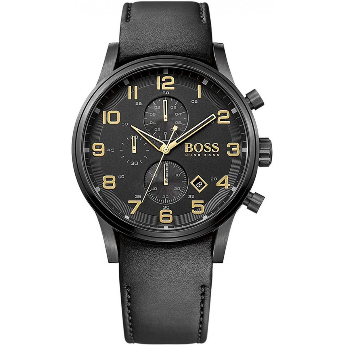 Black and outlet gold boss watch