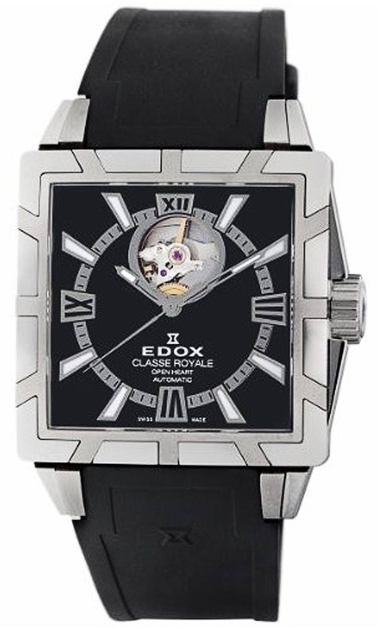 Edox open heart online automatic