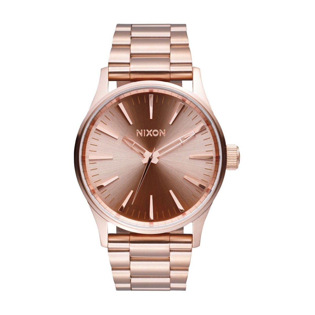 Nixon sentry rose gold hotsell