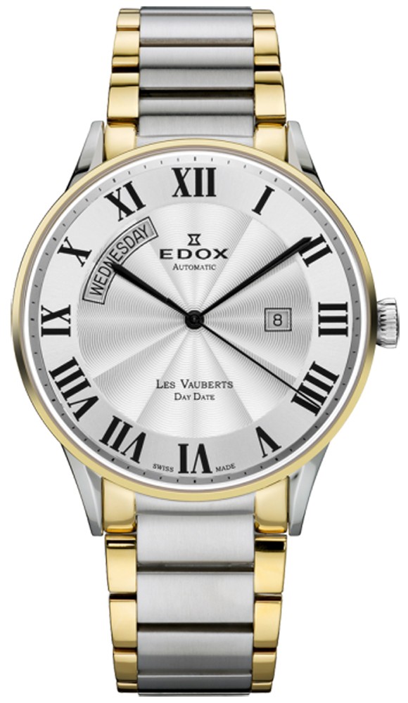 Edox les vauberts 2025 day date automatic