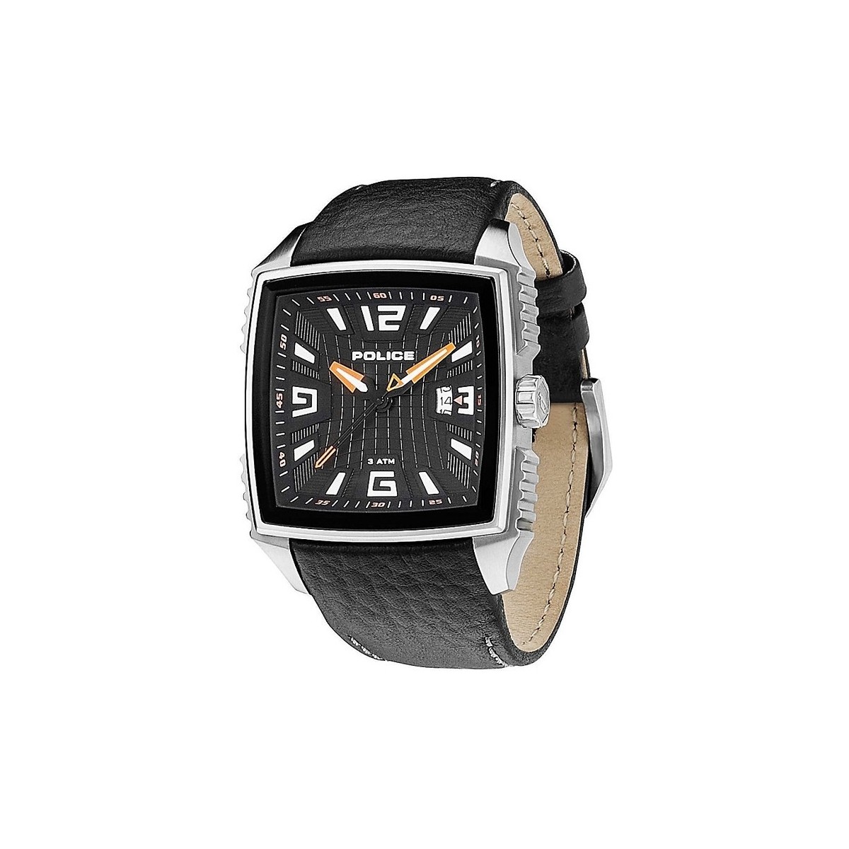 Reloj police cuadrado hot sale