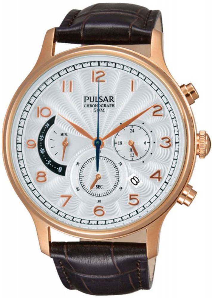 Pulsar chronograph clearance 50m watch price