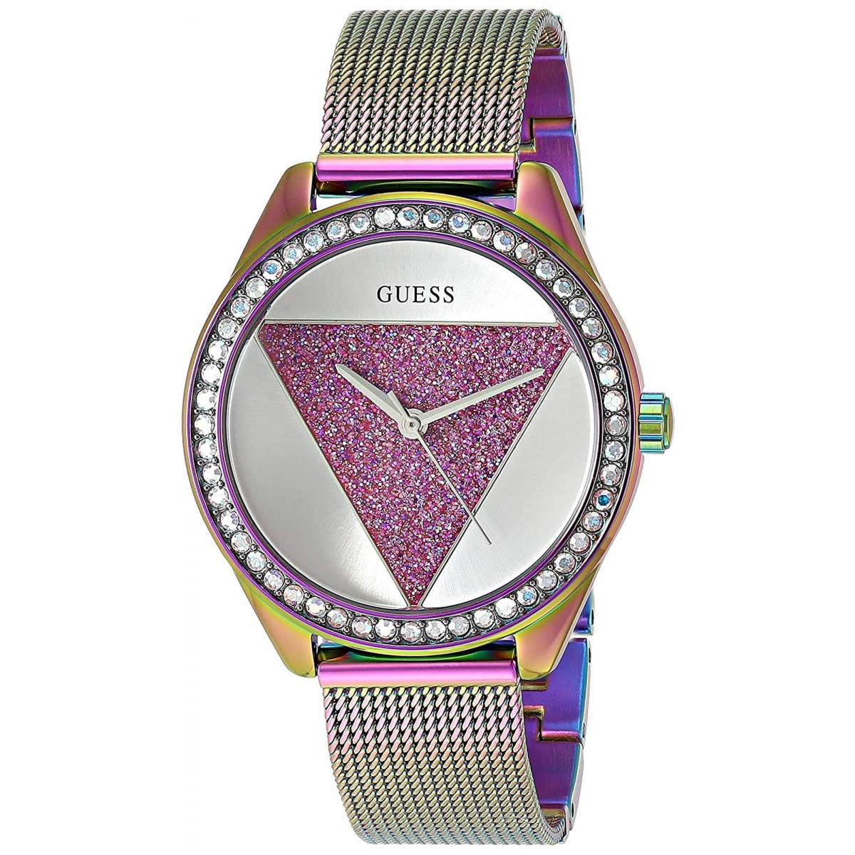 Guess tri 2025 glitz ladies watch