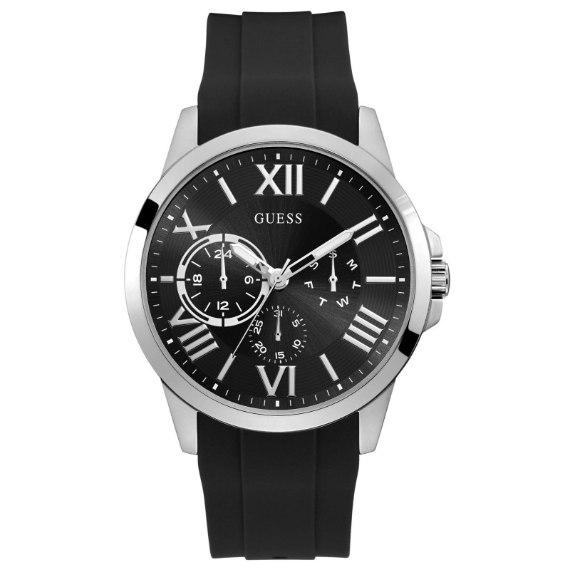 Guess Men's Watch Guess Watches Gents Orbit Watch with Stainless Steel ...