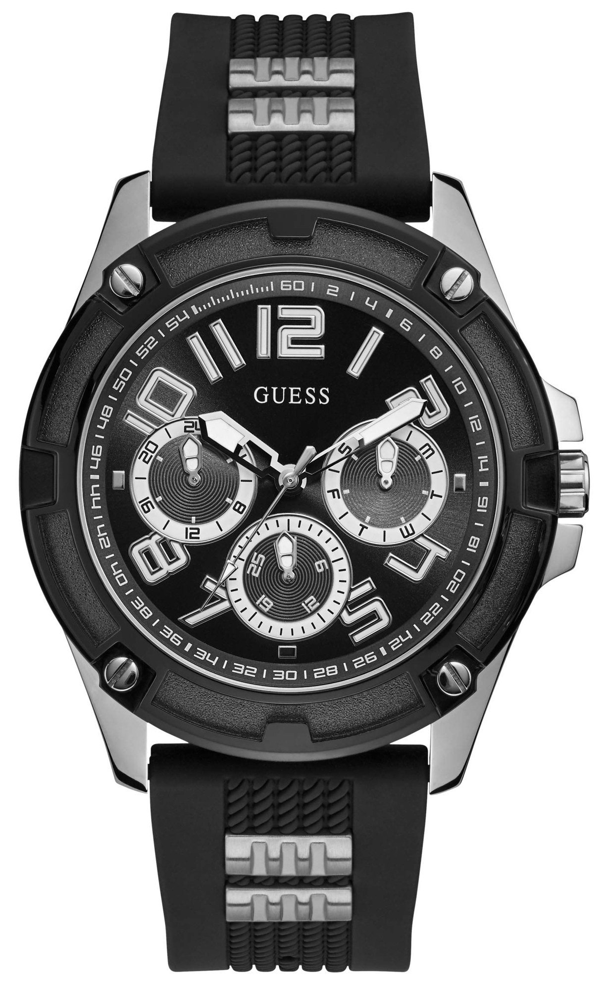 All black 2024 guess watch