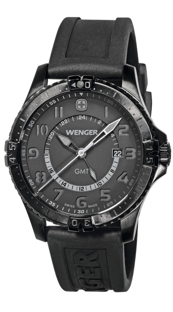 Wenger Men s Watch Squadron GMT 77074 Comprar Watch Squadron GMT