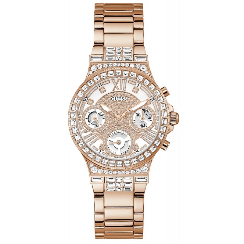 Guess Women's Watch Guess Watches Stainless Steel Gold Tone Case