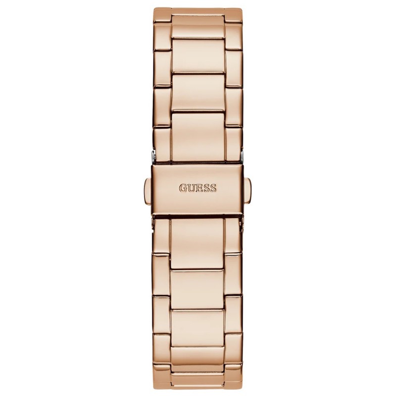 Guess Women's Watch Guess Watches Stainless Steel Gold Tone Case Women's  Multi-Function Watch with Sunray Finish 152874 GW0320L3