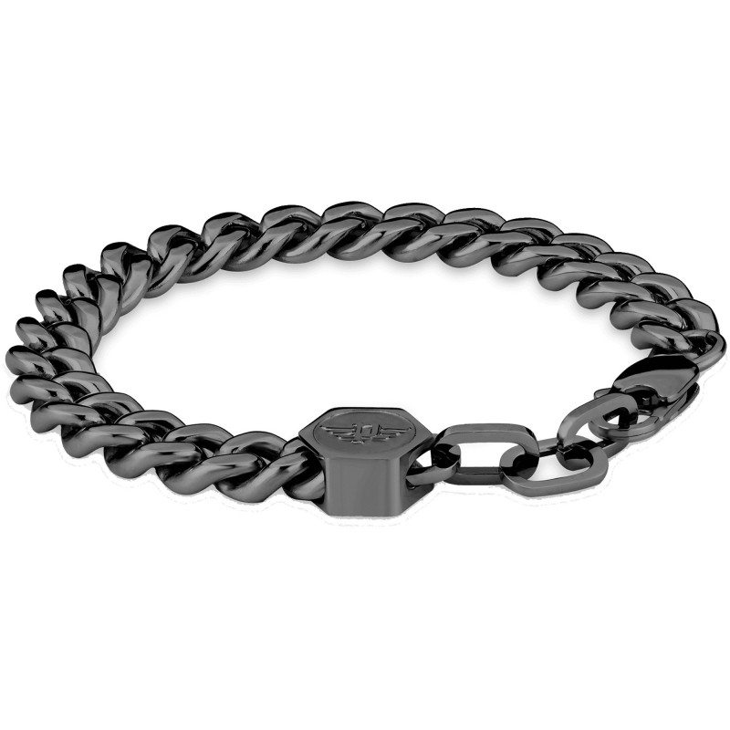Silver and Black Mixed Funky Design Silver & Black Color Bracelet for Men -  Style B158 – Soni Fashion®