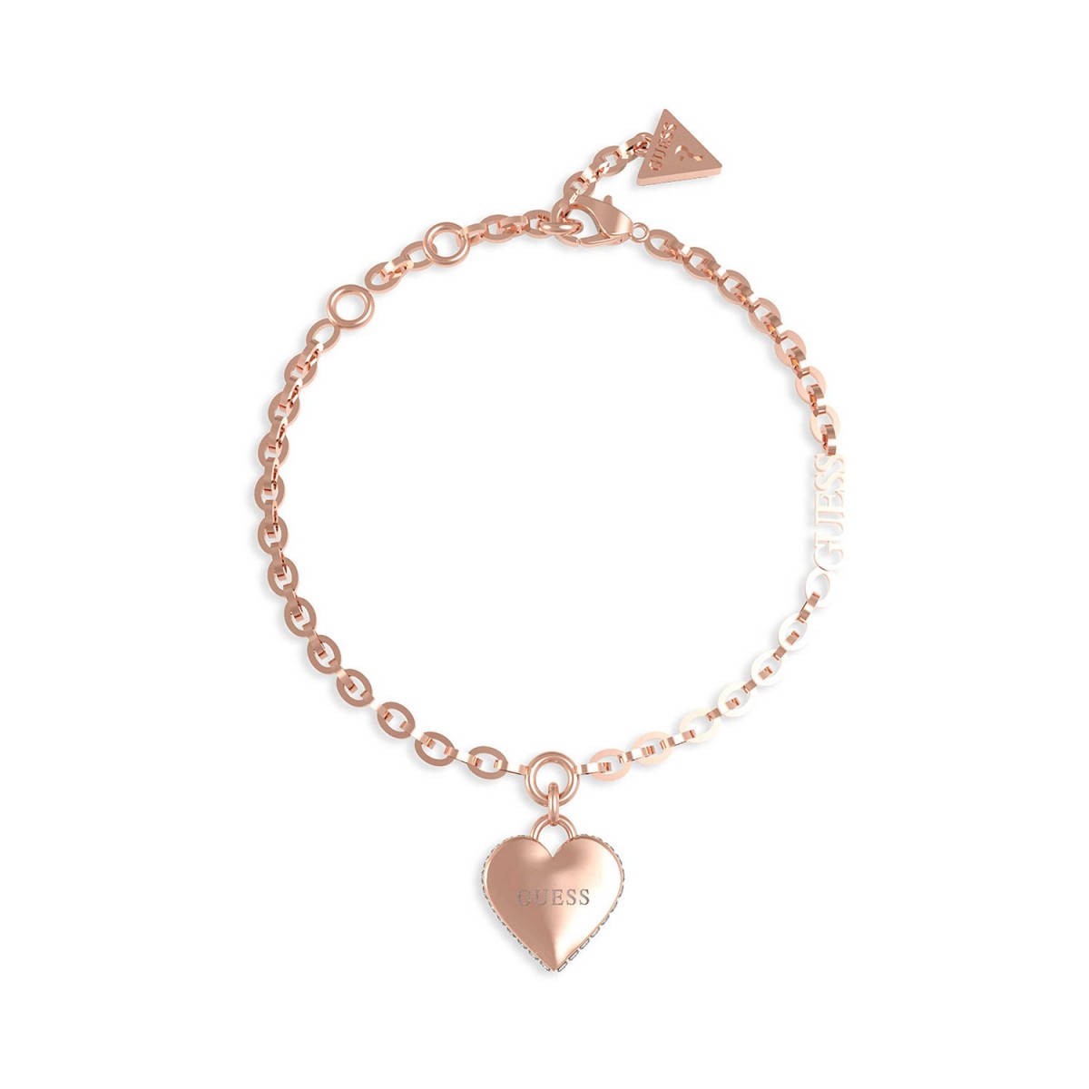 Guess rose gold bracelet best sale