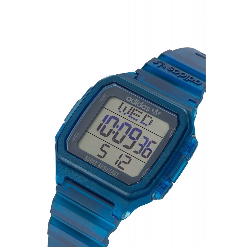 Adidas Originals AOST22552 GMT Comprar Adidas Watch AOST22552 Men\'s unisex Watch Barato Digital Blue GMT Rubber AOST22552 Watch online Digital One Watch Blue | Clicktime.eu» Adidas Rubber | One unisex Comprar