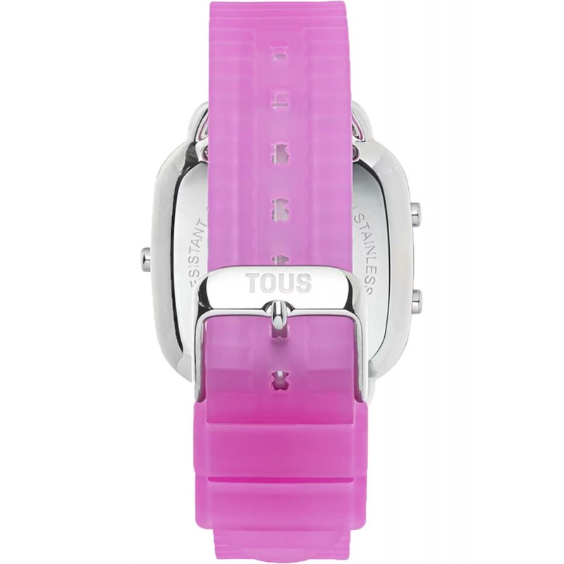 Pastel pink watch logo hot sale