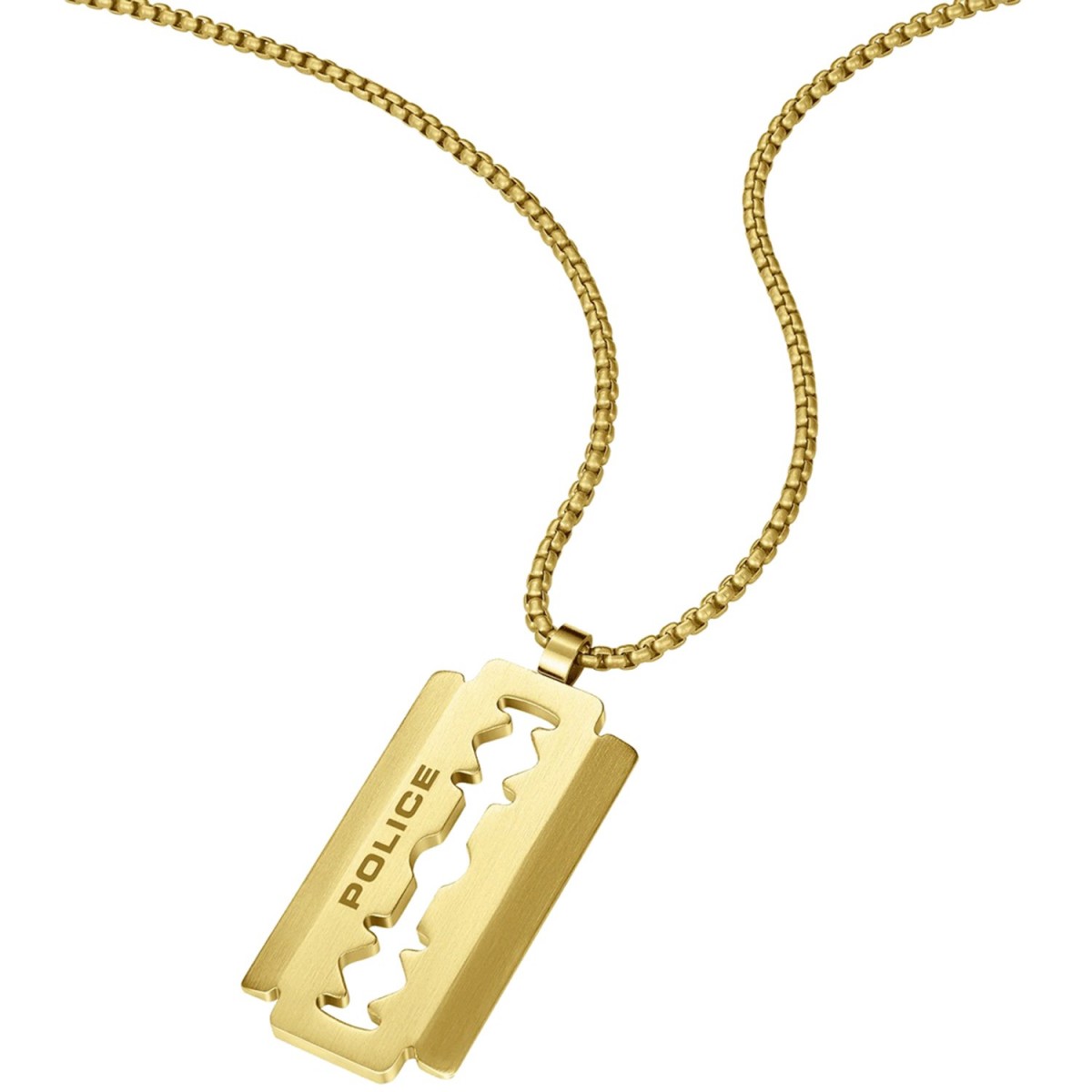 Razor blade gold on sale chain