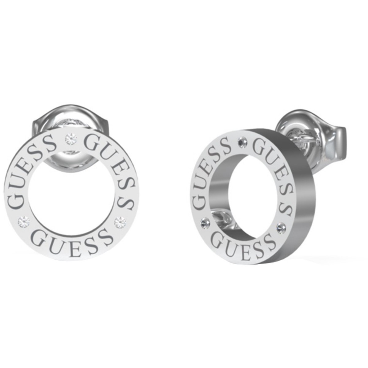 Guess CIRCLE LIGHTS earrings for women