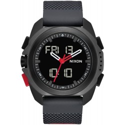 Nixon Men s Watch Nixon Ripley Black Analogue Wristwatch with PU Band and Enhanced Digital Module 145614 A12673251 Comprar Watch Nixon Ripley Black Analogue Wristwatch with PU Band and Enhanced Digita...