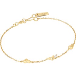 Ania Haie Gold Twisted Wave Chain Bracelet bracelets for women