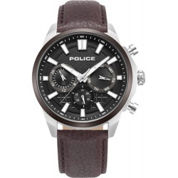 Reloj POLICE Hombre (Piel - Negro)