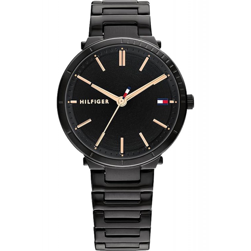 Tommy hilfiger outlet black women's watch