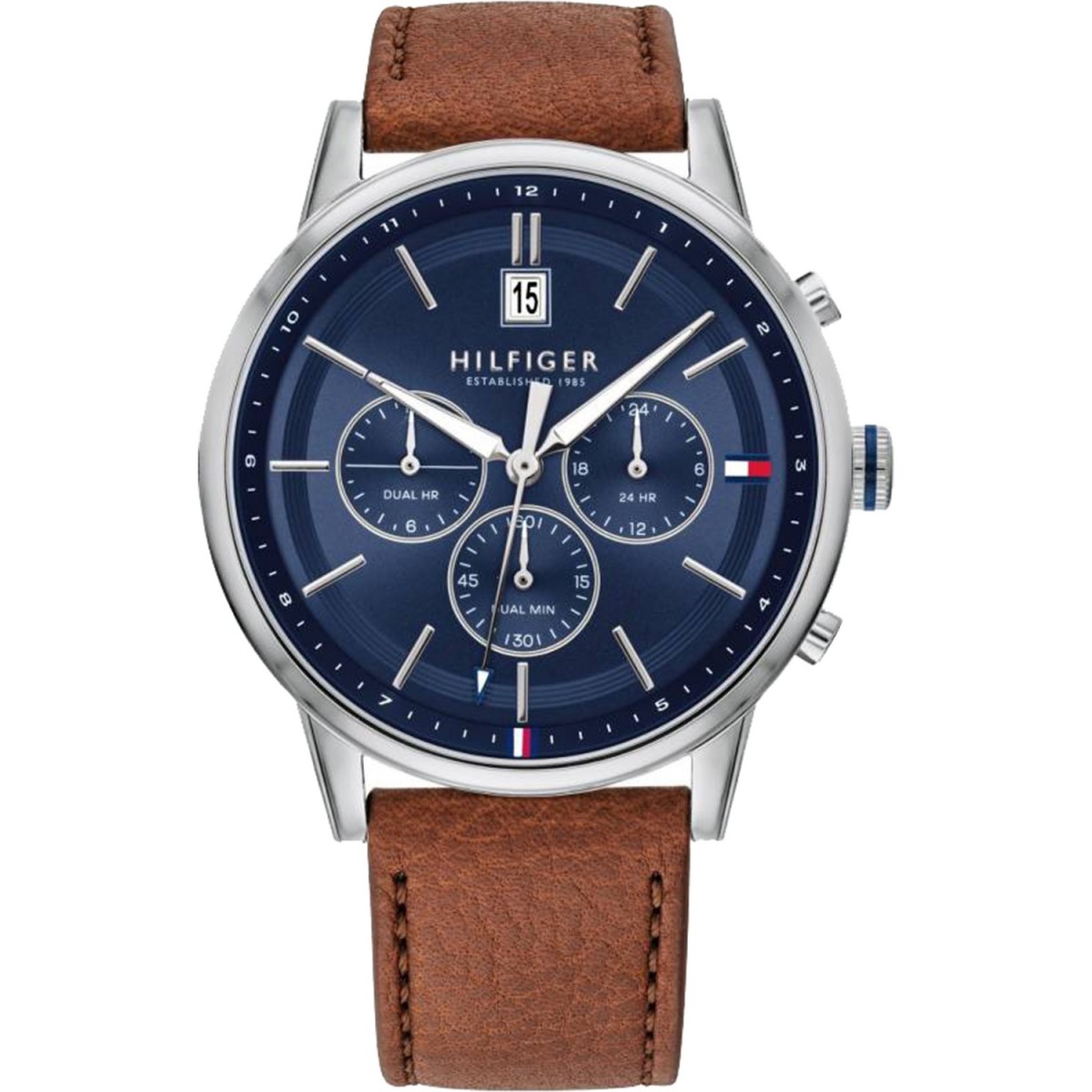 Tommy hilfiger brown sale watch