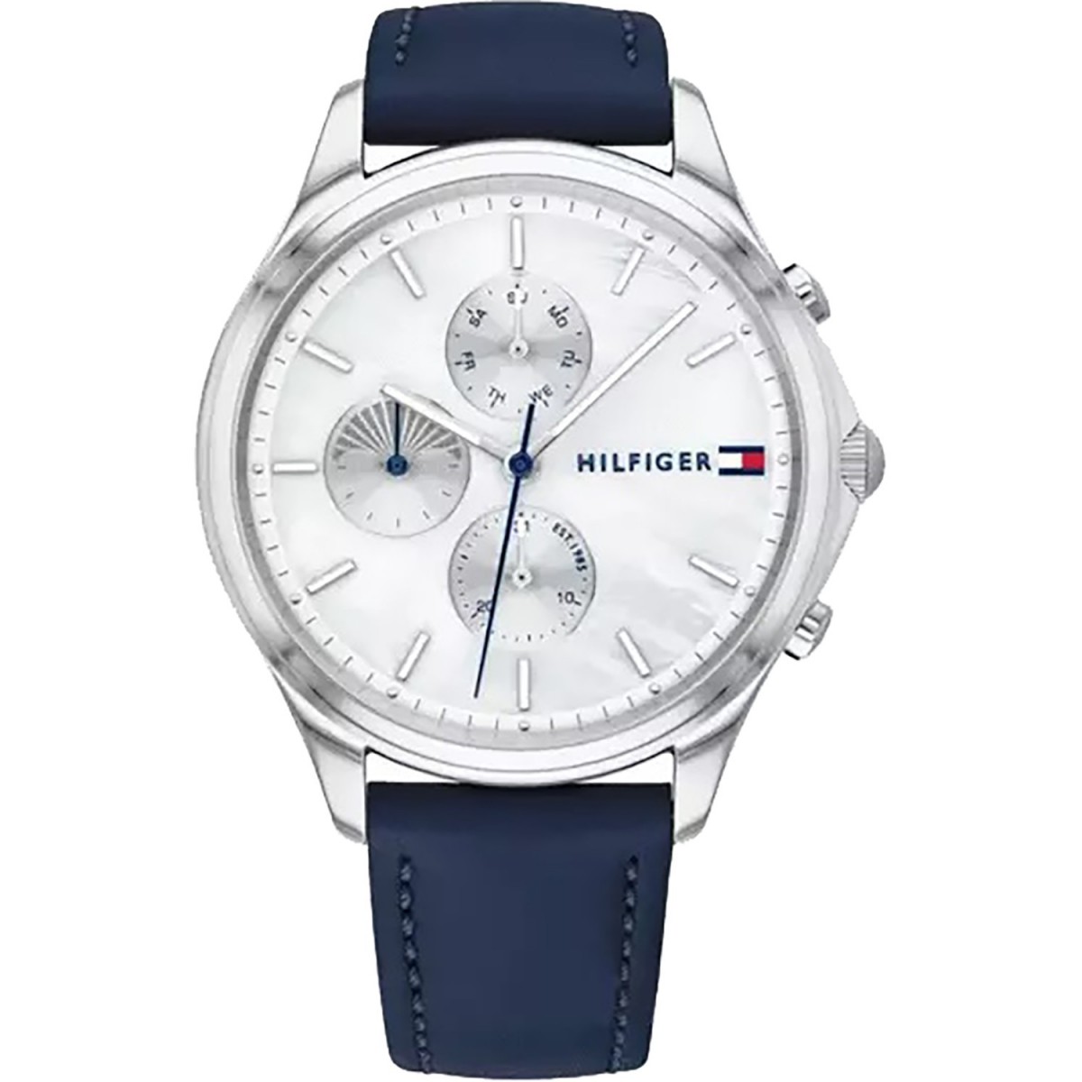 Tommy hilfiger clearance women's leather watch