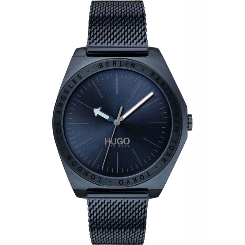 HUGO Men's Watch Hugo Boss Men's Watches FOCUS 1530109 Stainless Steel ...