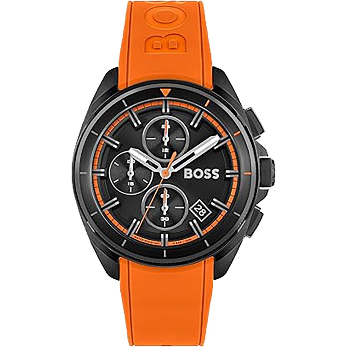 Hugo boss watches orange best sale