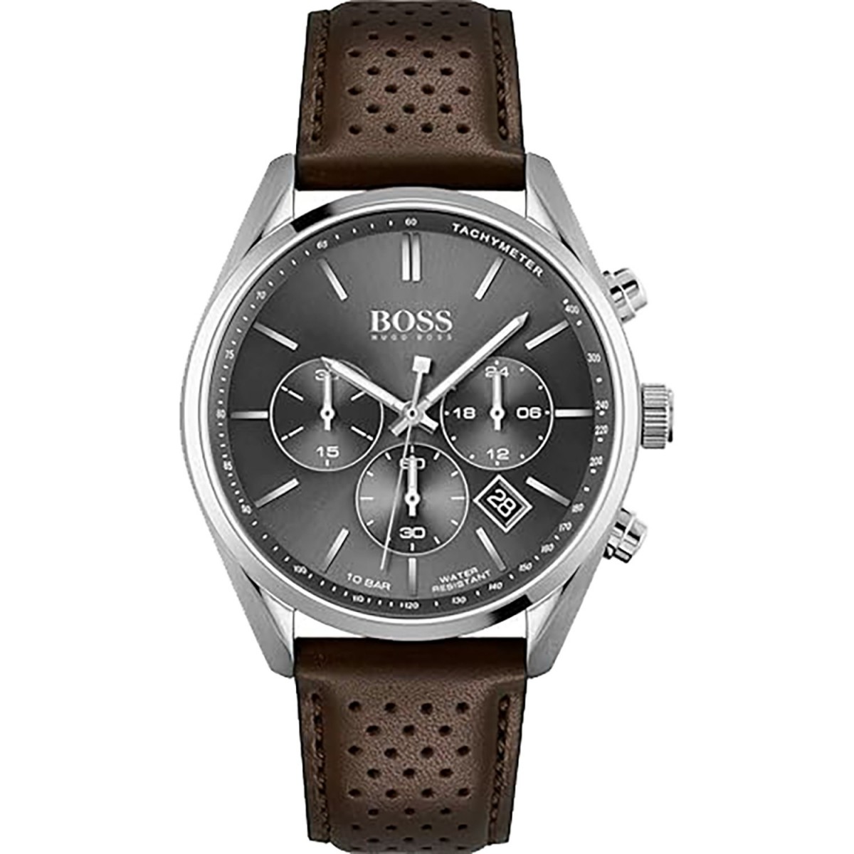 Hugo boss clearance mens leather watch