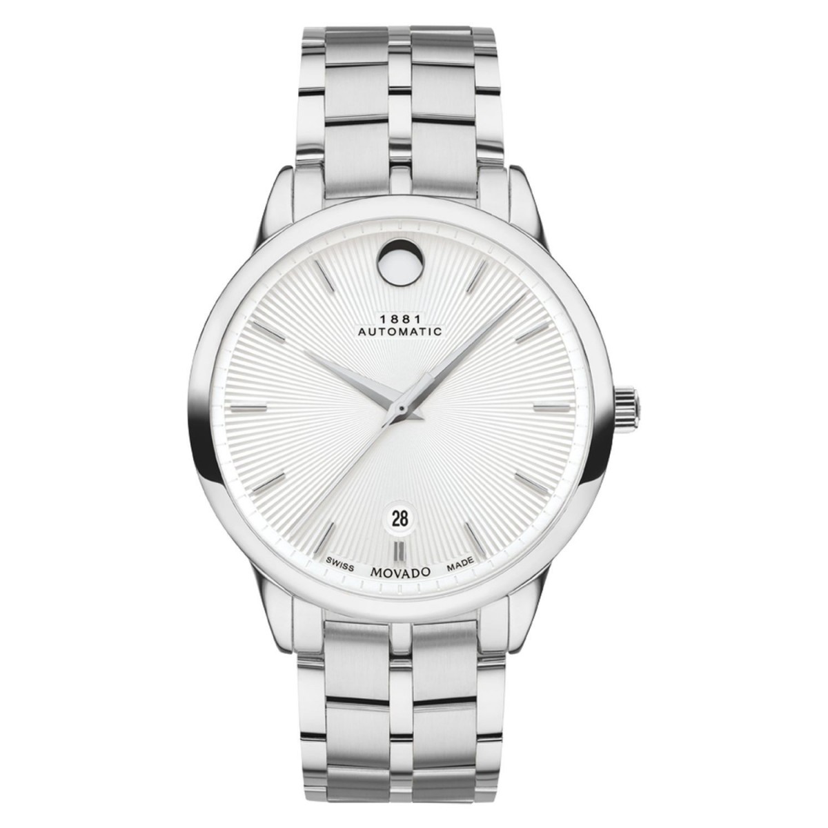 MOVADO Women s Watch MOVADO 1881 AUTOMATIC 607619 Watch for men and women stainless steel white 607619 Comprar Watch MOVADO 1881 AUTOMATIC 607619 Watch for men and women stainless steel white Barato C...