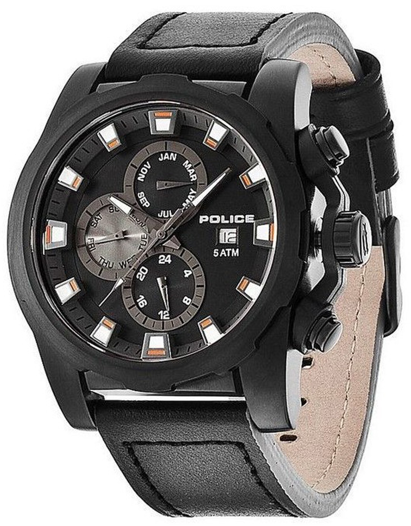 Police Speedster Analog Black Dial Men's Watch 10968JS-02M : Amazon.in:  Fashion