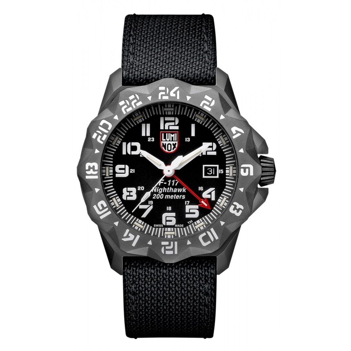 Luminox Men's Watch Luminox F-117 Nighthawk Stainless Steel Case Watch ...